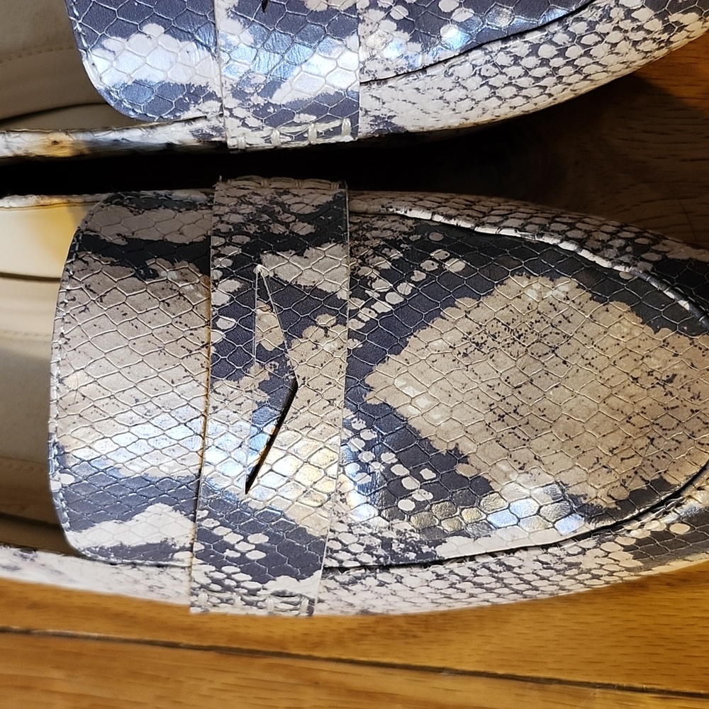 Cole Haan Pearson Python Printed Leather Loafer 1… - image 3